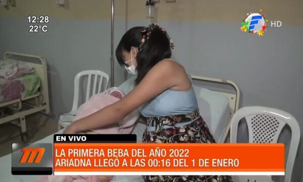 La primera beba del 2022 nació en Limpio | Telefuturo