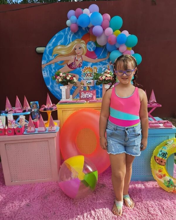 Luciana, la hija de Federico Arias, cumplió siete años - Gente - ABC Color