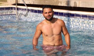 Maximiliano Biancucchi desde la piscina: “La Tv fue mi terapia pos-fútbol, porque no lográs llenar ese vacío”