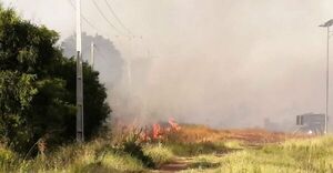 Incendio de gran magnitud en Carapeguá - Nacionales - ABC Color
