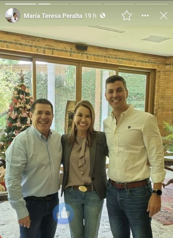 Directora de Registro Electoral minimiza foto con Cartes y Santiago Peña