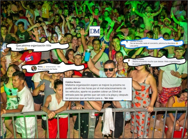 Fiesta en Villa Florida; tras críticas, Municipalidad pide disculpas