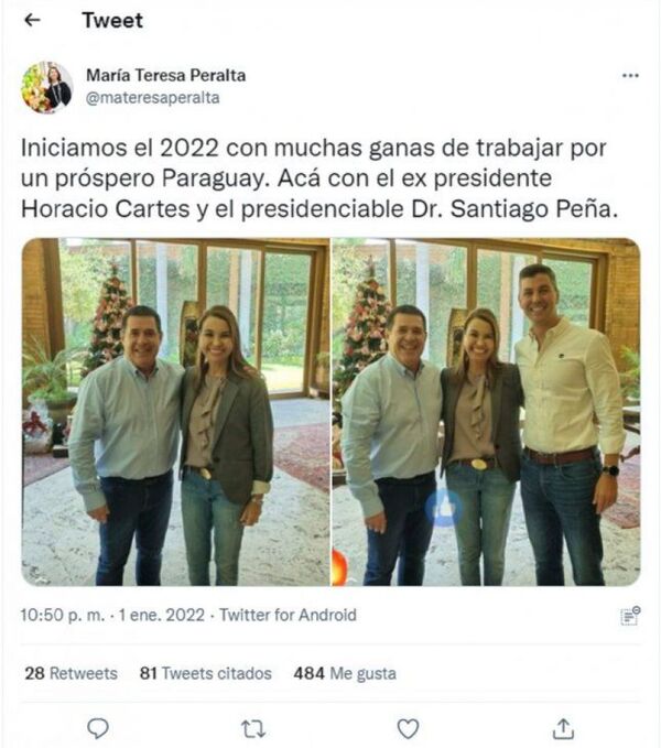 Polémica por foto de directora de Registro Electoral en redes sociales