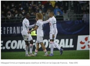 Mbappé se exhibe y clasifica al París Saint Germain