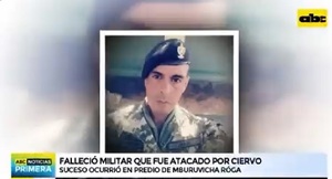 Sargento no tenía necesidad de ingresar a hábitat de venado, dice Urdapilleta