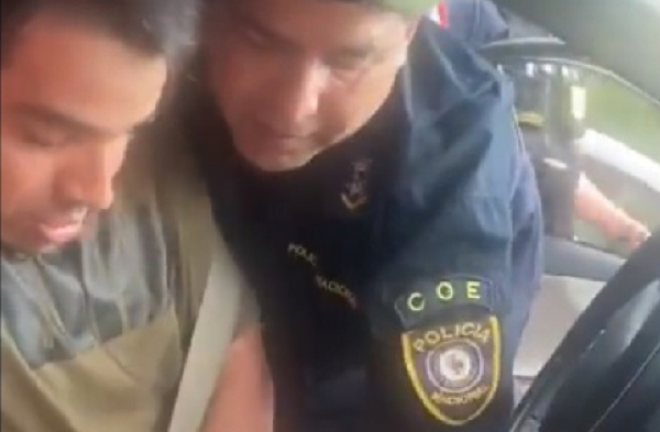 Liberan y descartan cargos a conductor que forcejeó con policías en Limpio - Noticiero Paraguay