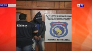 Alto Paraná: Capturan a presunto feminicida | Noticias Paraguay