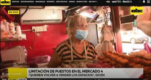 Mercado 4: con incertidumbre, vendedores aguardan detalles sobre limitación de espacios - Nacionales - ABC Color