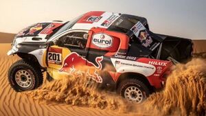Al-Attiyah recibe multa y aviso de descalificación