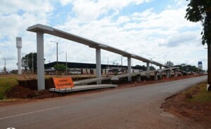 PMT colabora con desvío de la Ruta PY 02 por obras de puente peatonal