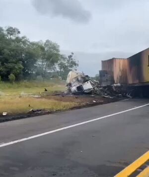 Accidente en Brasil: Hombre que socorrió a camioneros relata lo sucedido - La Clave