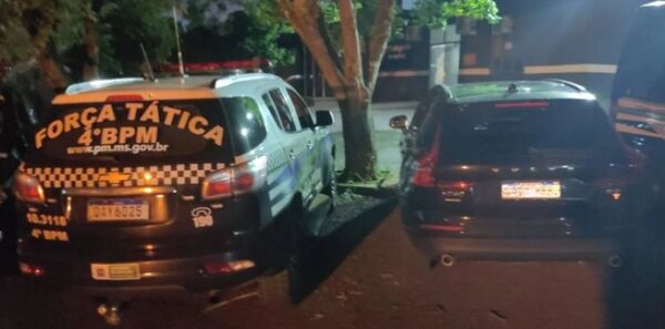 En Ponta Porã, la Policía Militar recupera vehículo robado