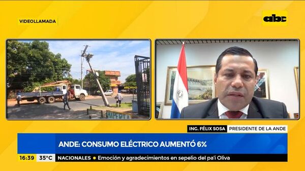 El consumo eléctrico aumentó 6%, según ANDE - Factor Clave - ABC Color