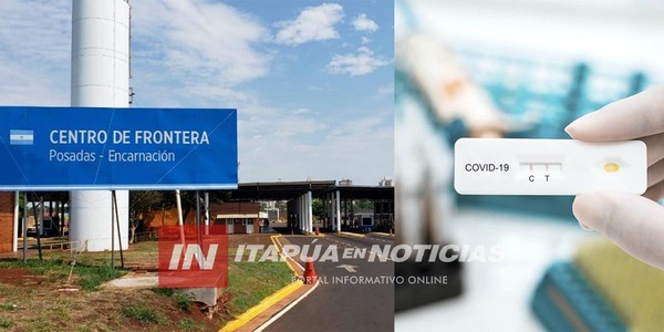 YA SE DETECTARON 600 TEST FALSOS EN LA FRONTERA ENCARNACIÓN-POSADAS - Itapúa Noticias