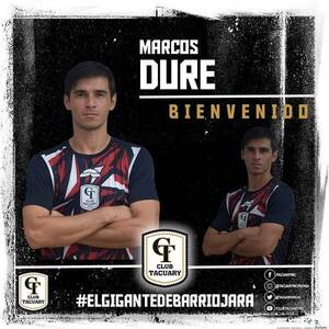Crónica / Marcos Duré es de Tacuary