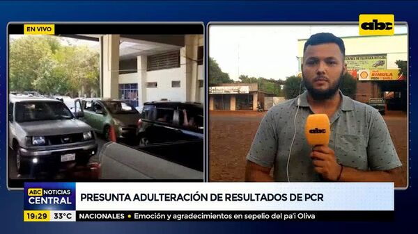 Presunta adulteración del PCR en zona de Encarnación-Posadas - ABC Noticias Central - ABC Color