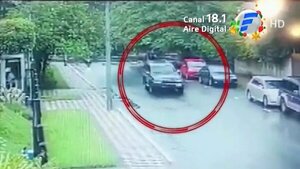 Así roban la camioneta a un hombre frente a su trabajo | Noticias Paraguay