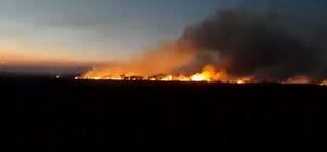 Incendio forestal consumió 70 hectáreas en Itacurubí de la Cordillera