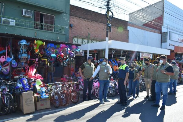 1.000 vendedores serán ubicados sobre Eusebio Ayala para la fiesta de reyes | OnLivePy