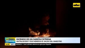 Asunceno fallece tras explosión de camión cisterna en Misiones - ABC Noticias - ABC Color