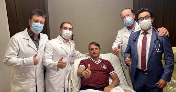 La Nación / Bolsonaro sale de hospital tras superar obstrucción intestinal