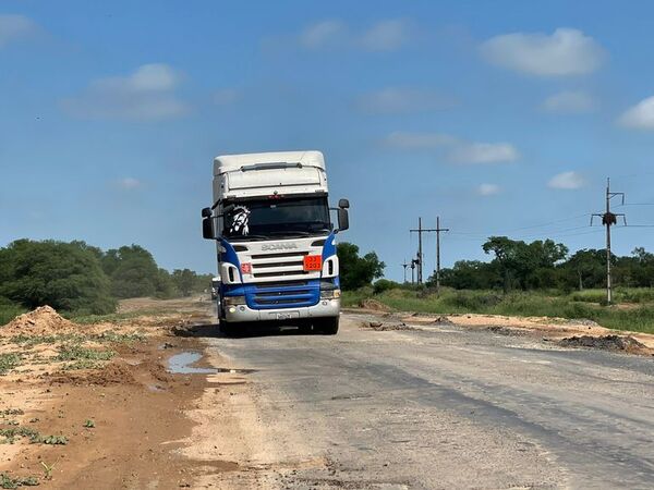 Tramo Villa Choferes-Mariscal Estigarribia continúa en pésimo estado - Noticias del Chaco - ABC Color