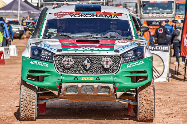 Crónica / Rally Dakar: Gran trabajo de Andrea Lafarja
