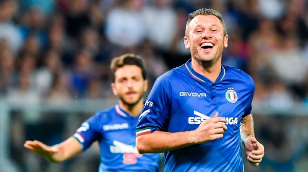 Cassano está hospitalizado por complicaciones del Covid-19