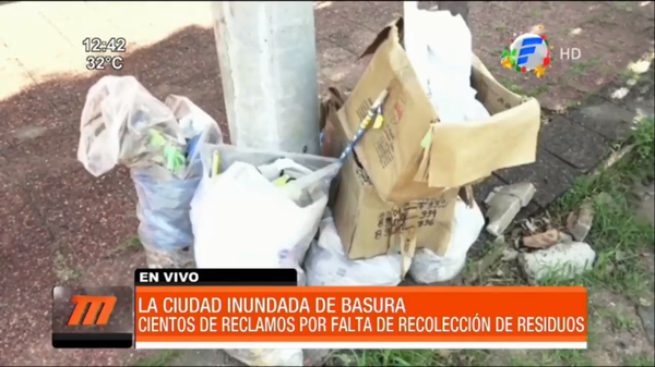 La ciudad de Asunción inundada de basura | Telefuturo