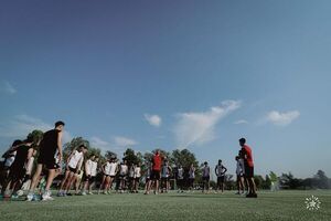 Plantel de Libertad, en su puesta a punto - Fútbol - ABC Color