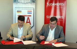 Acuerdo entre Sudameris y Club Alemán - Empresariales - ABC Color