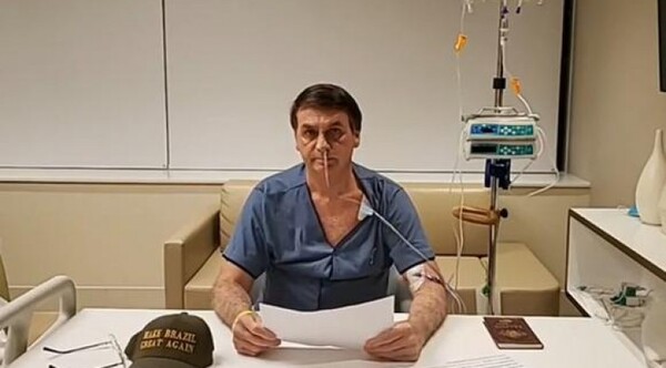 Bolsonaro supera la obstrucción intestinal sin necesidad de cirugía