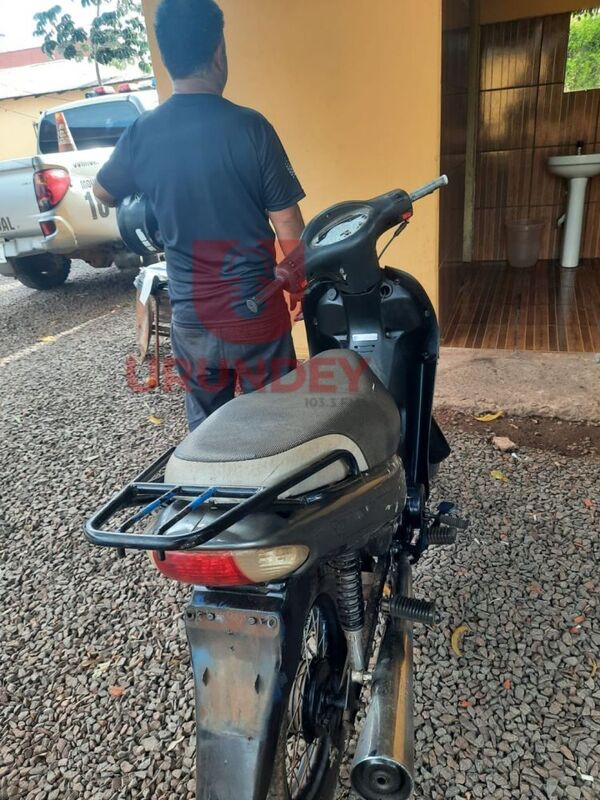 Recuperaron motocicleta robada en Punta Porá