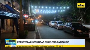 Gastronómicos del microcentro piden mayor seguridad en la zona - ABC Noticias - ABC Color