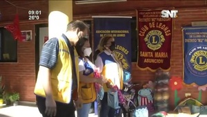 Club de Leones Comunicadores llevan regalos de reyes - SNT