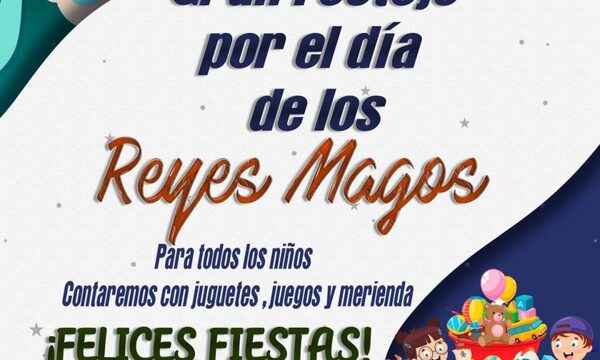Reyes Magos llegan mediante municipalidad de Hernandarias