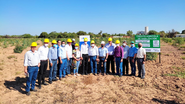 Crédito Agrícola de Habilitación inicia construcción de su sede en Loma Plata, Chaco - .::Agencia IP::.