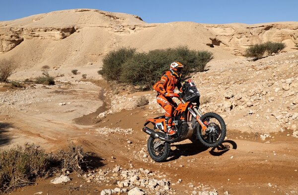 Petrucci suma su primera victoria de etapa en el Dakar