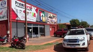 Roban caja fuerte de un local comercial en Concepción