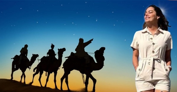 Larissa Riquelme exige su regalo de Reyes