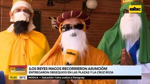 ¡Los Reyes Magos recorrieron Asunción! - ABC Noticias Mediodía - ABC Color