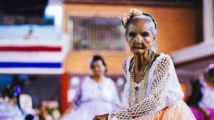 Falleció doña Nena, la galopera más longeva de Punta Carapá
