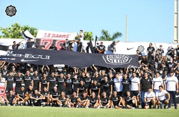 Olimpia comienza los trabajos físicos con cuatro ausencias