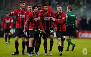 Milan se acerca al líder Inter en una jornada marcada por aplazamientos en Italia