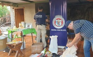 Buscaban documentos falsos, pero hallan gran cantidad de drogas
