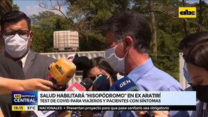 Rubén Dumot será hisopódromo ante alta demanda por test - ABC Noticias Central - ABC Color