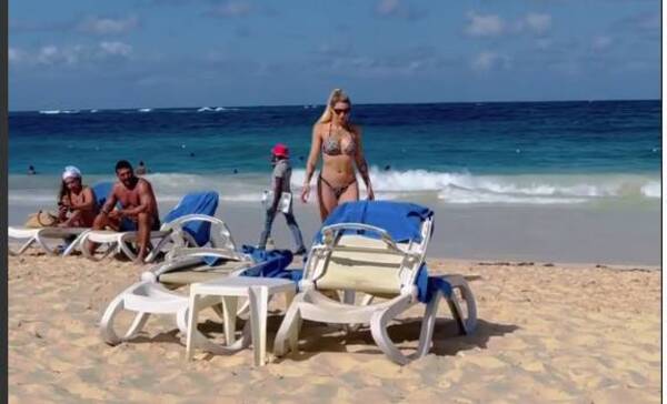 Crónica / Carmiña sigue cañeando a Punta Cana: "Si vienen, no salgan del resort"