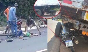Joven motociclista muere al estrellarse contra camión estacionado en Franco – Diario TNPRESS