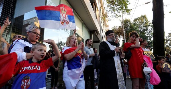 Seguidores de Djokovic se manifiestan contra su detención en Melbourne