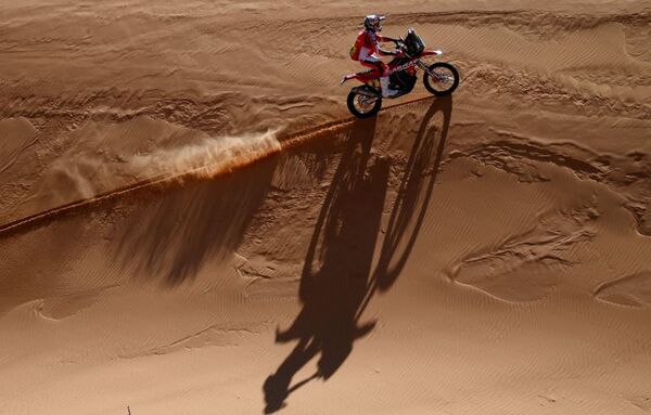 Dakar: Sanders gana la etapa neutralizada en motos - Automovilismo - ABC Color